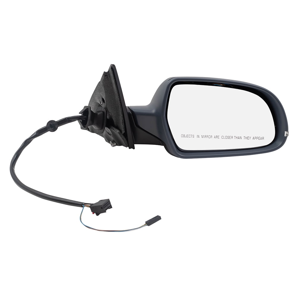 Brock Replacement Power Mirror Compatible with 2010-2016 A4 S4 Passengers  Side Heated Signal Memory 8K1857410AK01C 8K1857410AJ01C
