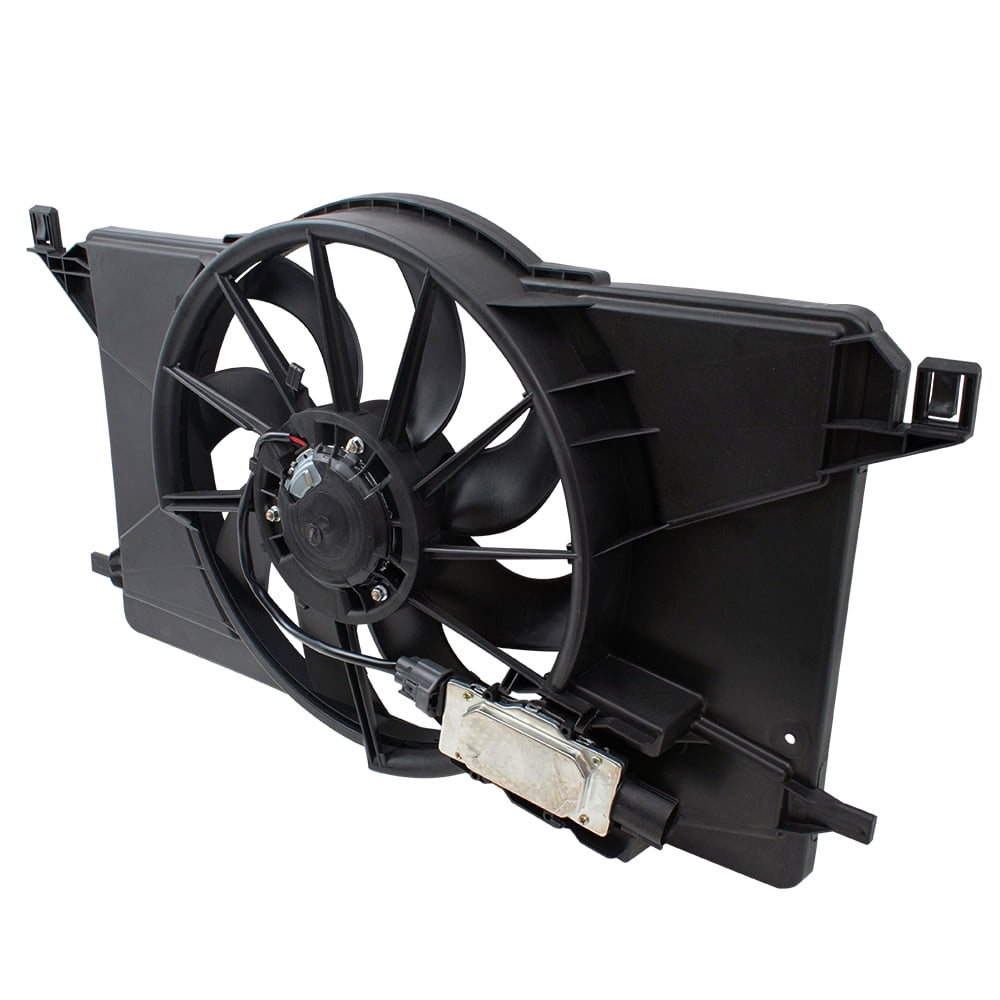 Brock Replacement Radiator Cooling Fan Assembly w/ Control