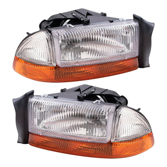 Brock Headlight for 1998-2004 Dakota Built From 8/18/97 Set 55055111AI 1998-2003 Durango