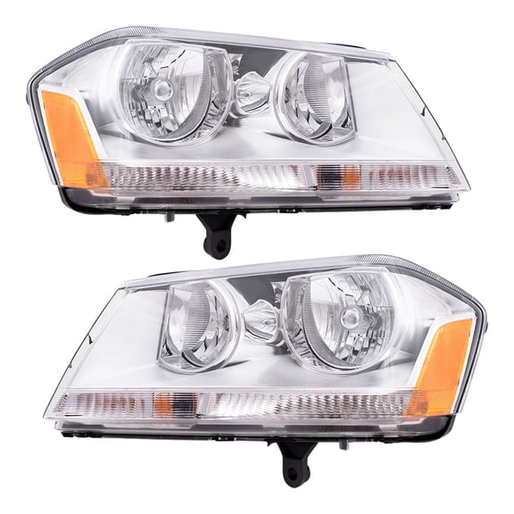 Brock Headlight for 2008-2014 Avenger Exc R/T Set 5116203AE