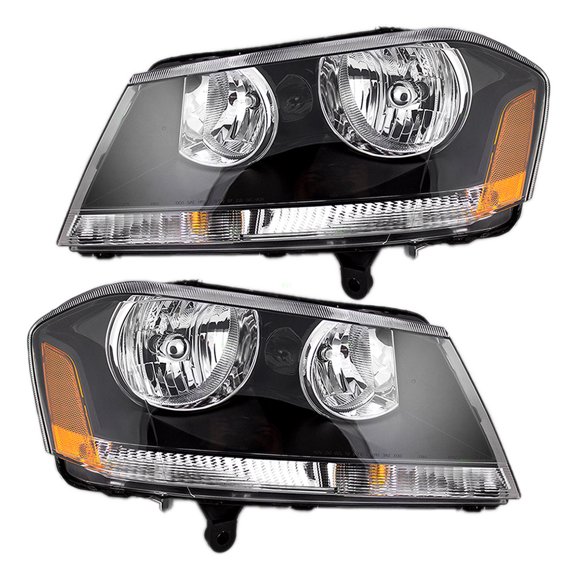 Brock Headlight for 2008-2014 Avenger R/T Set 5303745AD