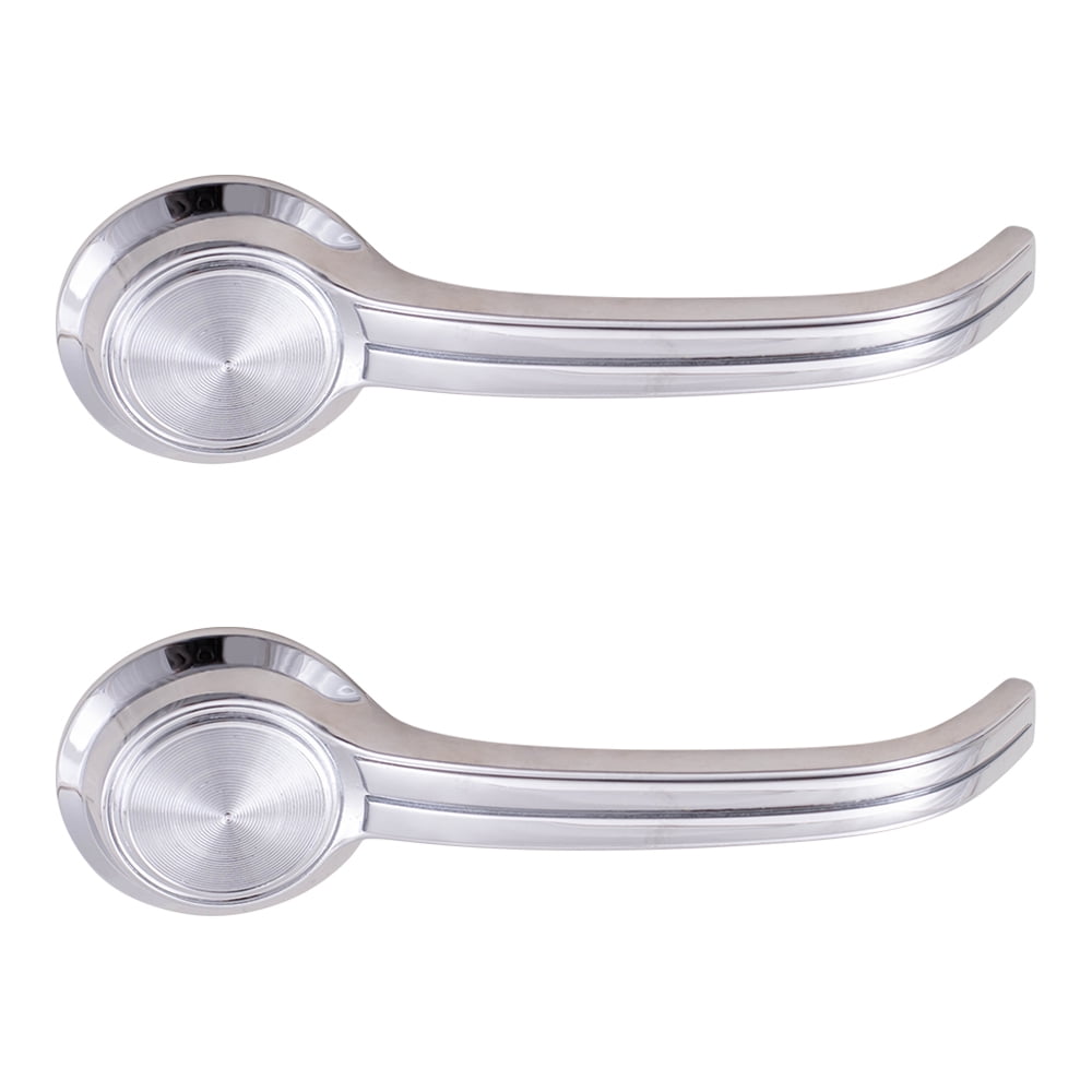 Brock Replacement Set Inside Chrome Door Handles Compatible with 1967 G ...