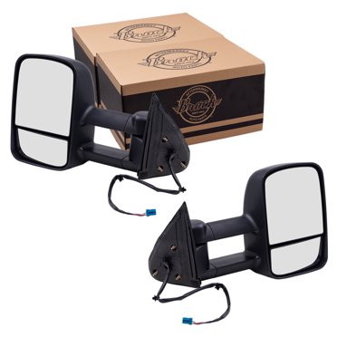Pair Telescopic Extendable Heated Power Tow Mirrors For 07-13 Chevy Silverado/GMC Sierra – Epartsgogo
