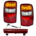 thumbnail image 1 of Brock Replacement Tail Lights with 3rd Brake Light Compatible with 2000-2003 Tahoe, 1 of 7