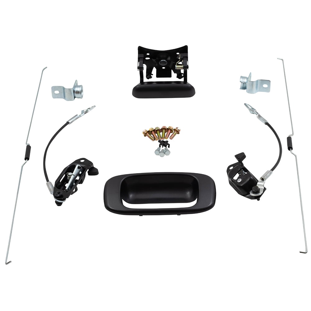 Brock Replacement Tailgate Handle Kit with Latches Bezel Cables Rods