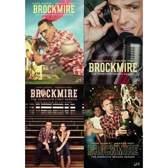 Brockmire: The Complete TV Series: Seasons 1, 2, 3 & 4 (DVD-R)