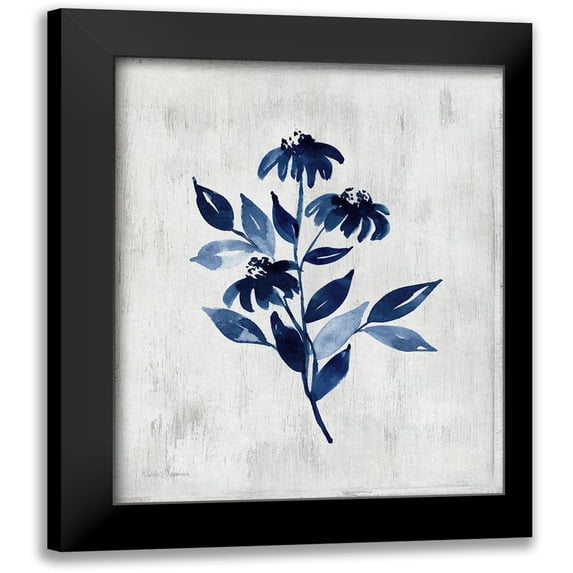 Brockmon, Kristen 20x24 Black Modern Framed Museum Art Print Titled - Wild Indigo I