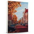 thumbnail image 1 of Brockport Canvass Vintage, New York Travel Prints Wall Art, Brockport Travel Canvas, New York Travel Colorful Canvas - 100AZ184, 1 of 2