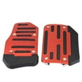 thumbnail image 1 of Broco Aleación antideslizante acelerador de la cubierta del cojín del pedal del freno cubierta for vehículos automáticos en Car (rojo), 1 of 8