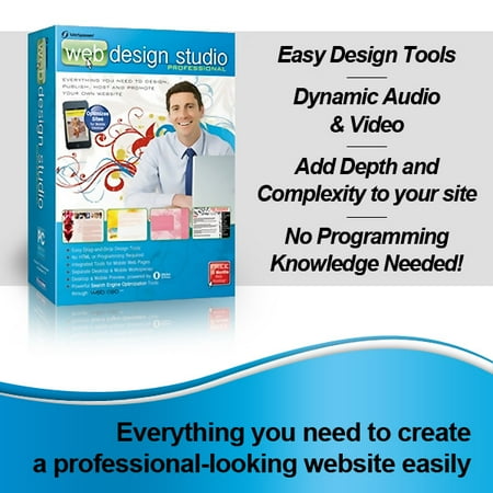 Broderbund 190525 SiteSpinner Pro - Web Design Studio Professional Edition
