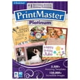 Broderbund PrintMaster Platinum 2013 - Advanced Design Software for ...
