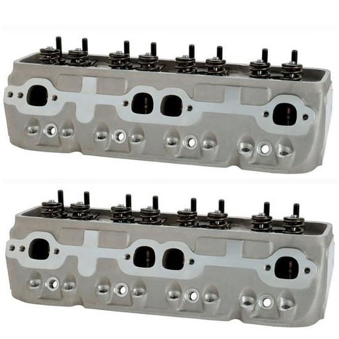 Brodix 1021001 IK Series SBC Cylinder Heads, 200cc, 125 lbs