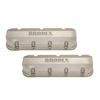 Brodix BBC Fabicated Aluminum Valve Cover Set Brodix BBC Fabicated Aluminum Valve Cover Set