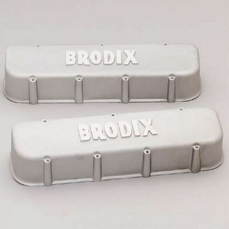 Brodix BBC Sheet Metal Valve Cover Set Tall Brodix BBC Sheet Metal Valve Cover Set Tall