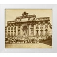 thumbnail image 1 of Brogi, Giacomo 14x12 White Modern Wood Framed Museum Art Print Titled - The Trevi Fountain, 1 of 4