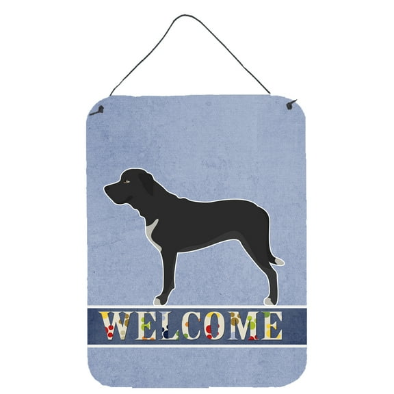 Broholmer Danish Mastiff Wall or Door Hanging Prints Blue