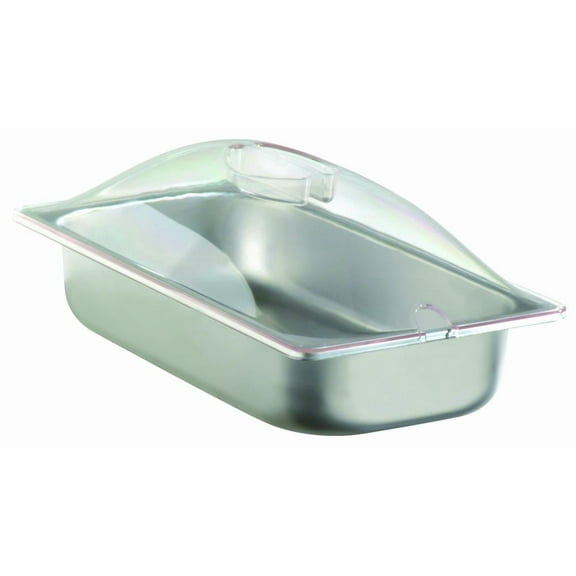 1/3 Size (2.6 qt.) Chafing Pan & Plastic Lid