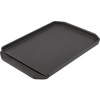 Black Matte Porcelain Coated Cast Iron Plancha