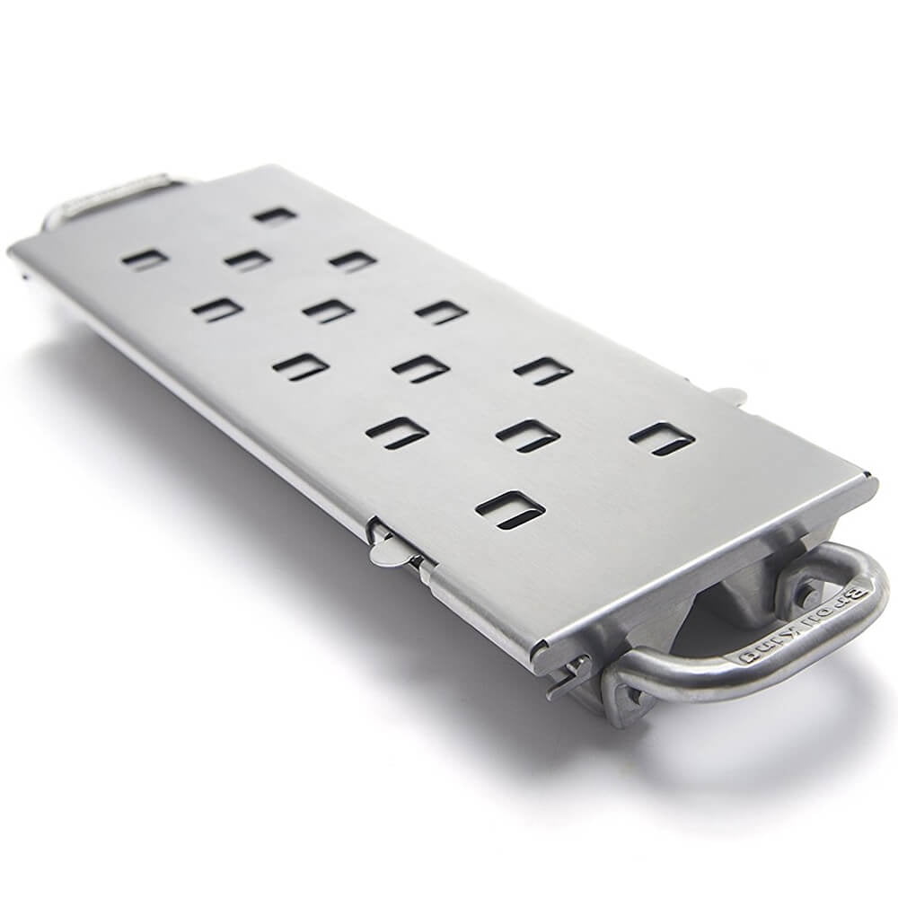 Premium Stainless Steel Dual Chamber Smoker Box