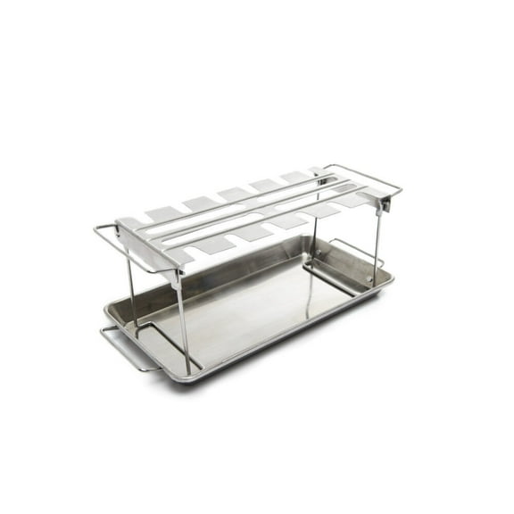 Broil King Stainless Steel Roaster And Wing Rack With Pan