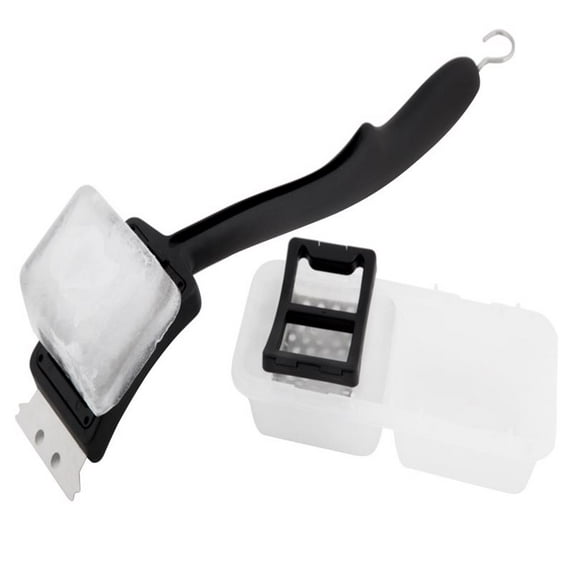 Broil King 8050109 Grillpro Ice Brush with Tray, Black & White - 3 Piece