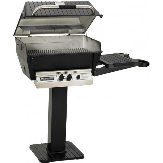 Broilmaster Natural Gas Grill & Patio Base Package with Electronic Ignition - Black