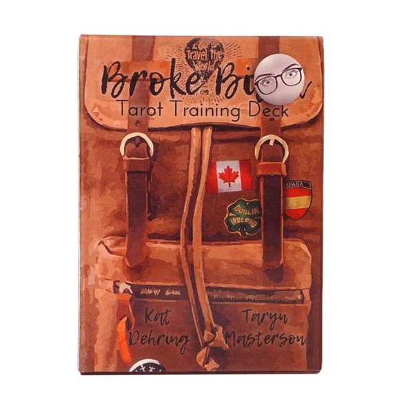 Broke B-Word Tarot Training Deck 78PCS Deck Fortune Telling Game Divination Fate board games for personal use