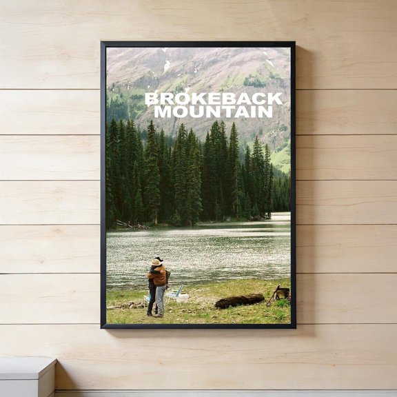 Brokeback Mountain Movie Poster Unframed Size 24''x36'' GooGate
