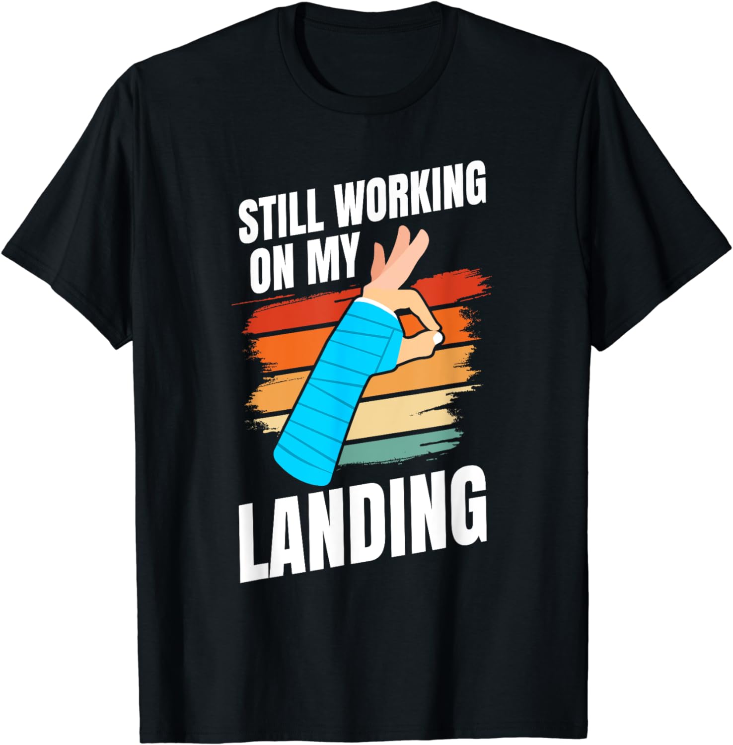 Broken Arm Accident HSYist Injury Cast Recovery TShirt