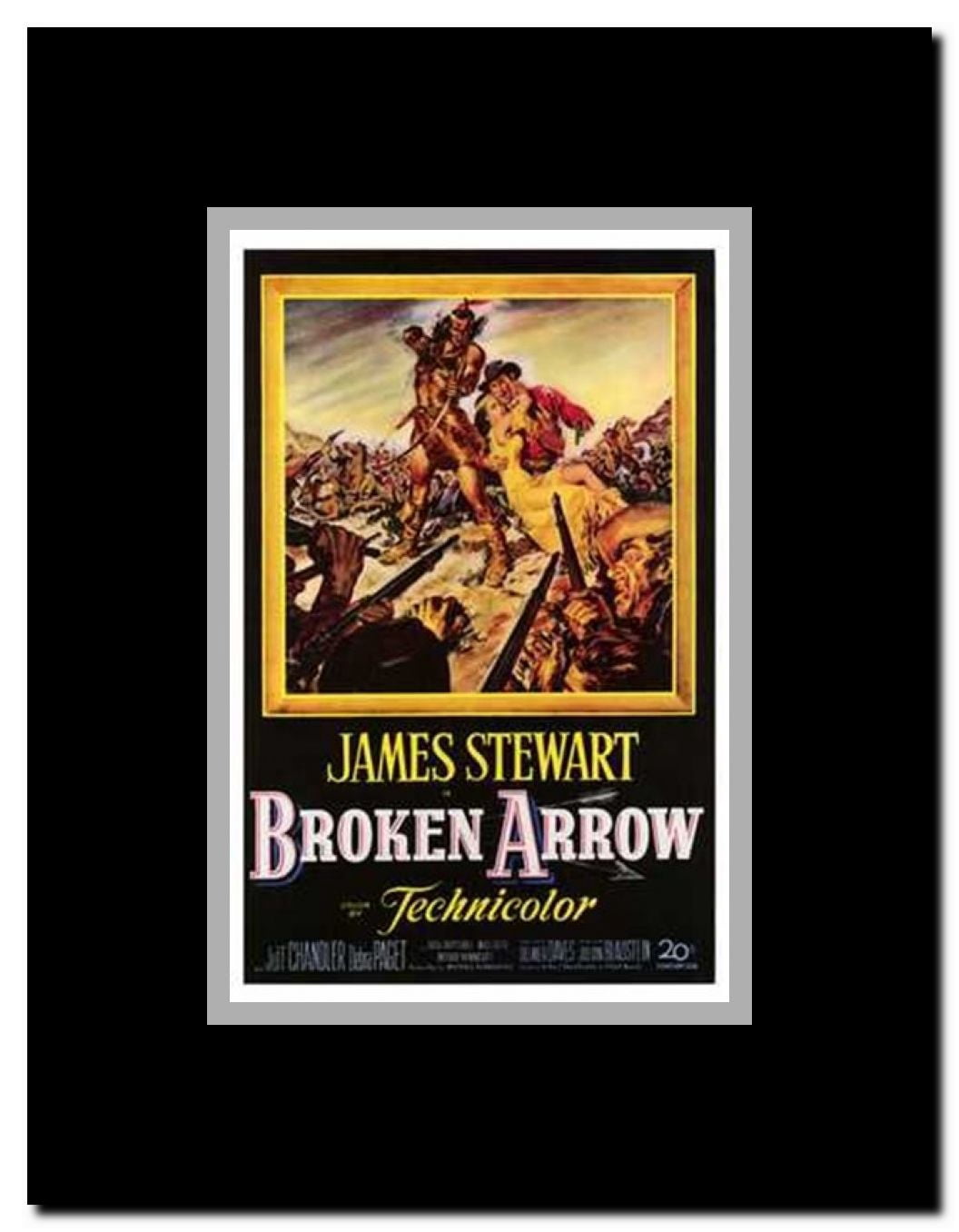 Broken Arrow Framed Movie Poster