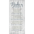 thumbnail image 1 of 'Broken Chain '' Textual Art Plaque, 1 of 2
