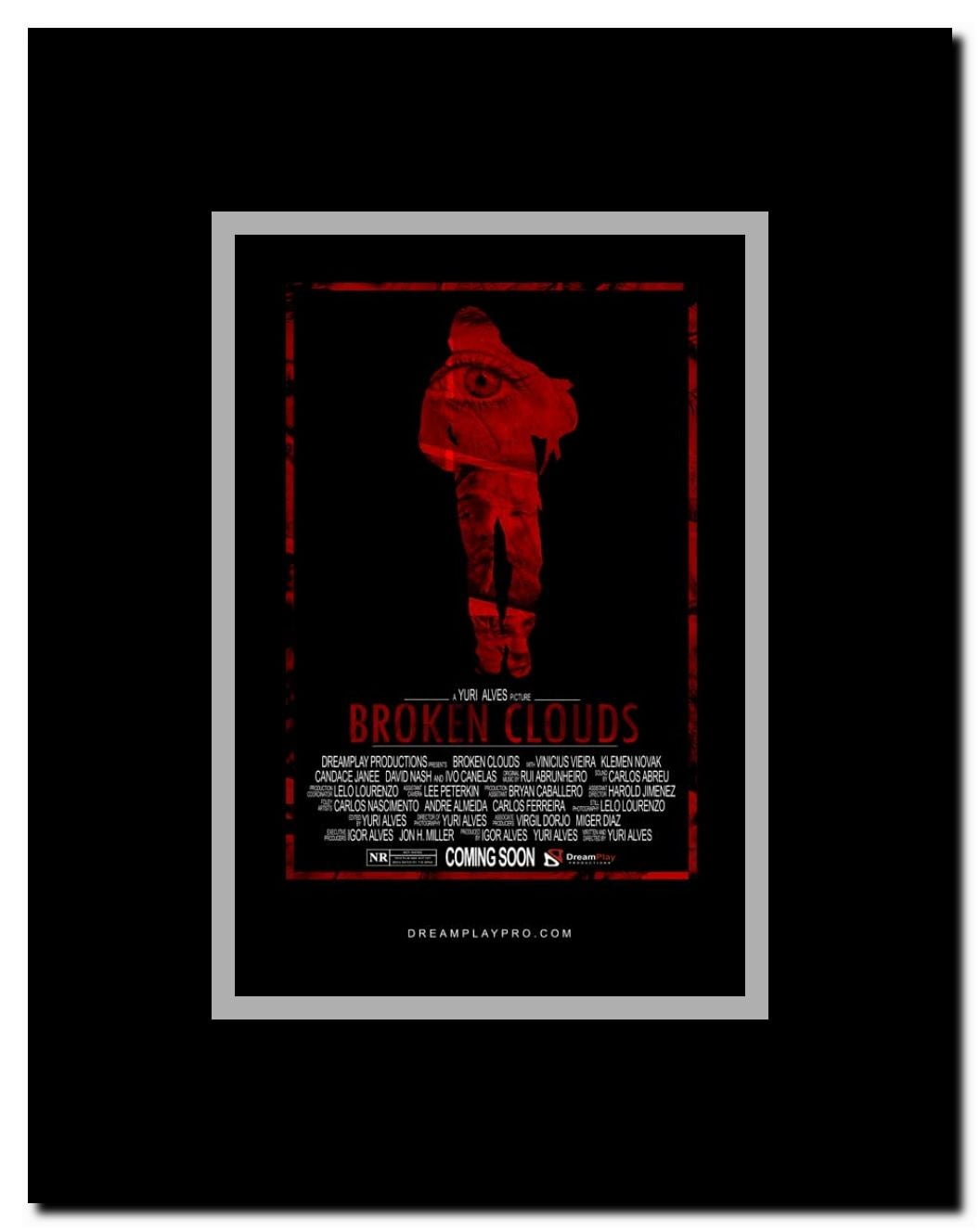 Broken Clouds Framed Movie Poster