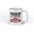 thumbnail image 1 of Broken Crayons Still Color Cute Funny Motivation Inspiration Quote Saying 11-ounce White Ceramic Coffee Mug CMP00071, 1 of 1