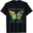 thumbnail image 1 of Broken Crayons Still Colors Mental Health Awareness T-Shirt Shirts, 1 of 4