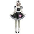 thumbnail image 1 of Broken Doll Costume for Adults, Women Size Small/Medium 2-8, by Fun World, 1 of 6