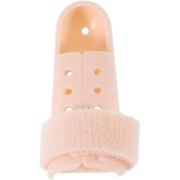 Broken Finger Splint Finger Splint Arthritis Thumb Finger Brace Support Guard Splints for Straightening Broken Fingers Joint Protection Beige Size XS Trigger Thumb Splint