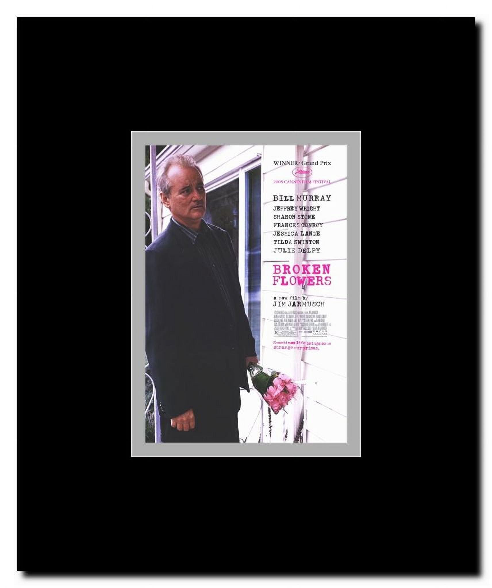 Broken Flowers Framed Movie Poster