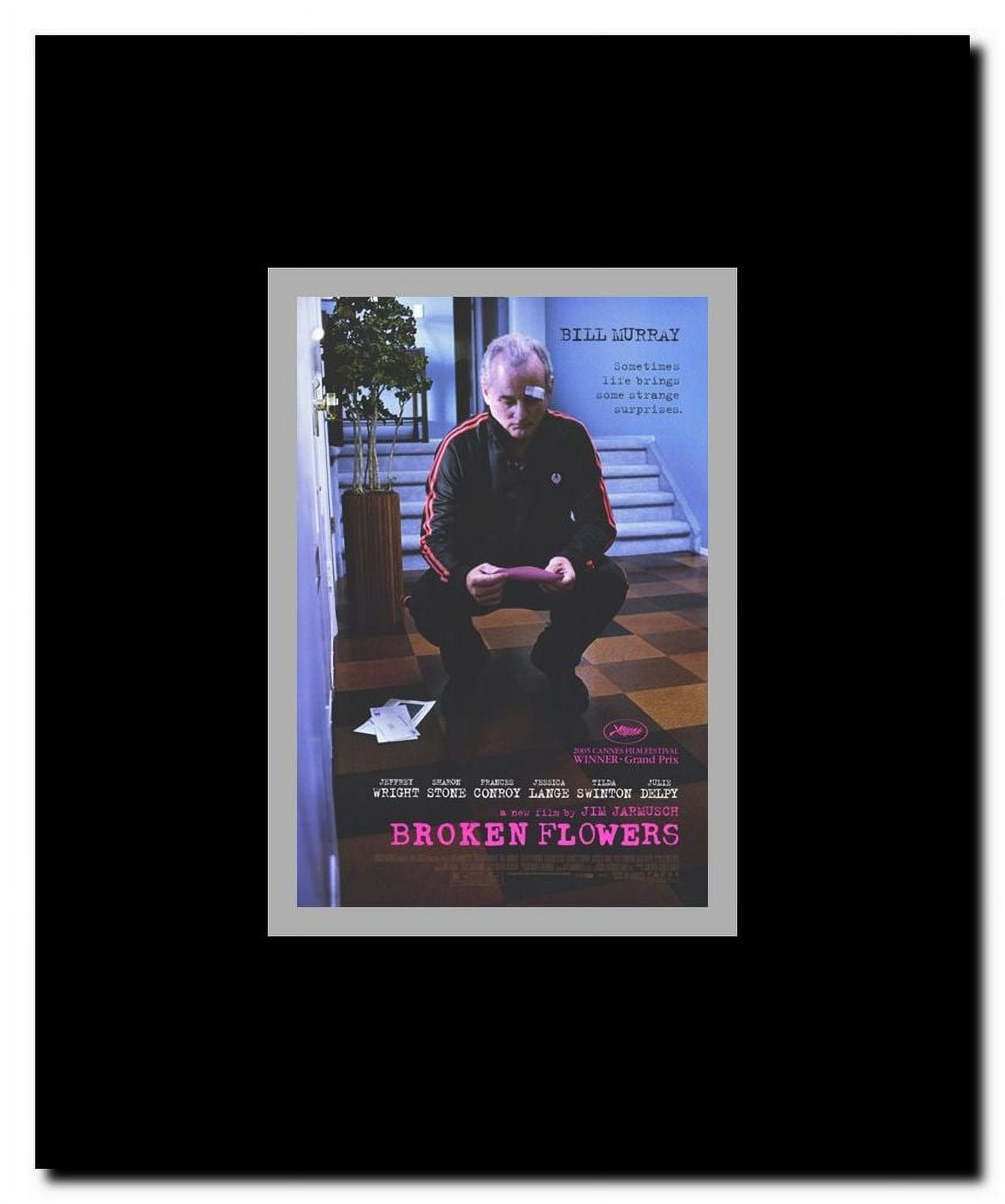 Broken Flowers Framed Movie Poster