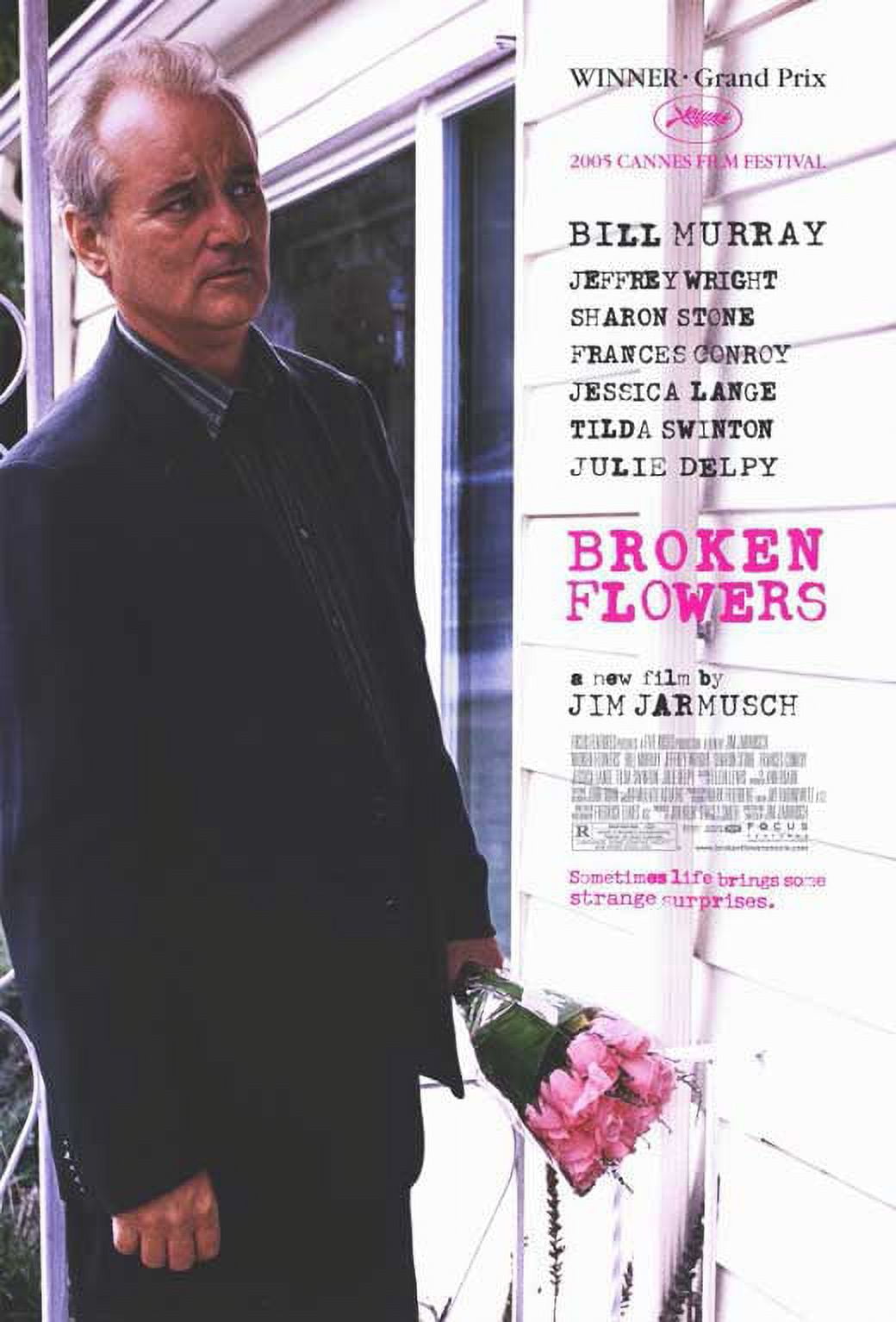 Broken Flowers movie POSTER (Style A) (11" x 17") (2005)