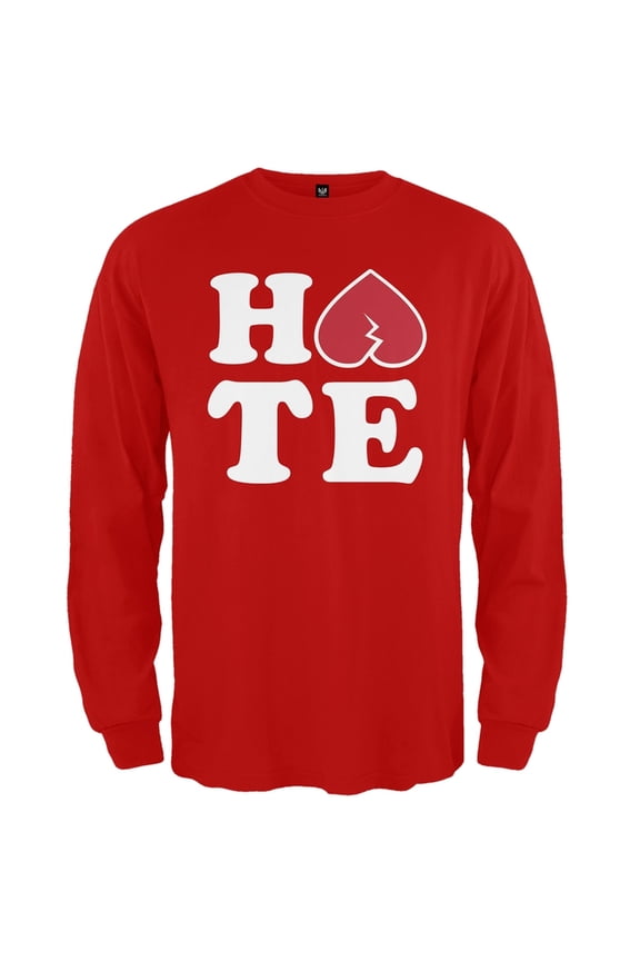 Broken Heart Hate Long Sleeve T-Shirt - Large