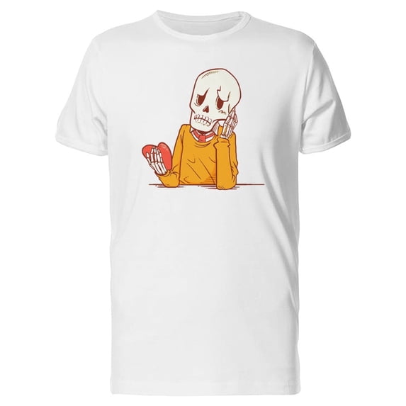 Broken Heart Skeleton Tee Men's -Image by Shutterstock