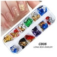 Broken Heart Stickers Pedicure Gel Strips Nail Wrap Stickers Gel Nail