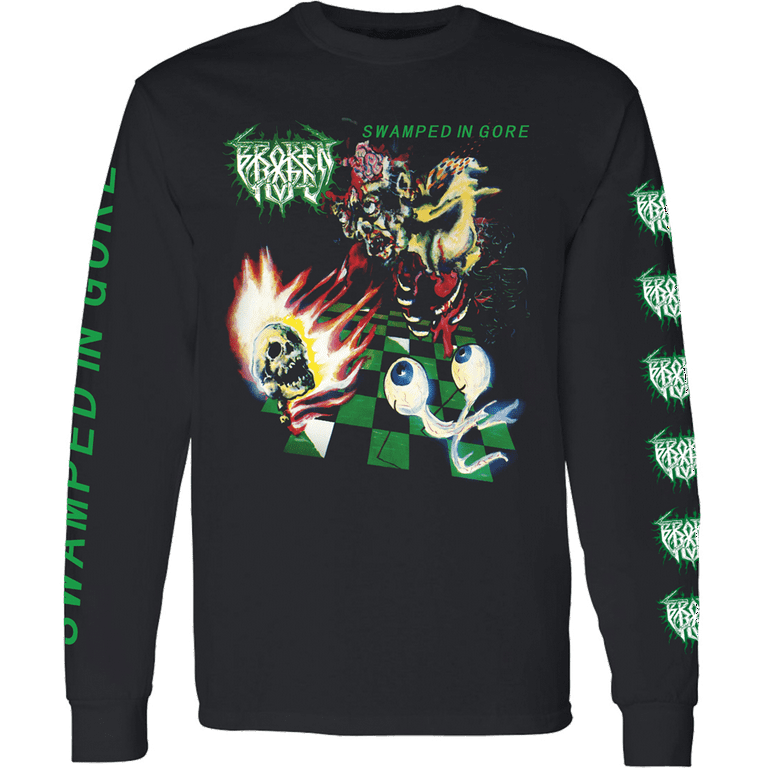 Broken Hope Swamped In Gore 30 Years Long Sleeve T-Shirt - Walmart.com