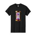 thumbnail image 1 of Broken-Hourglass Mens Graphic Tee, 100% Cotton, Casual Summer Wear, 1 of 2