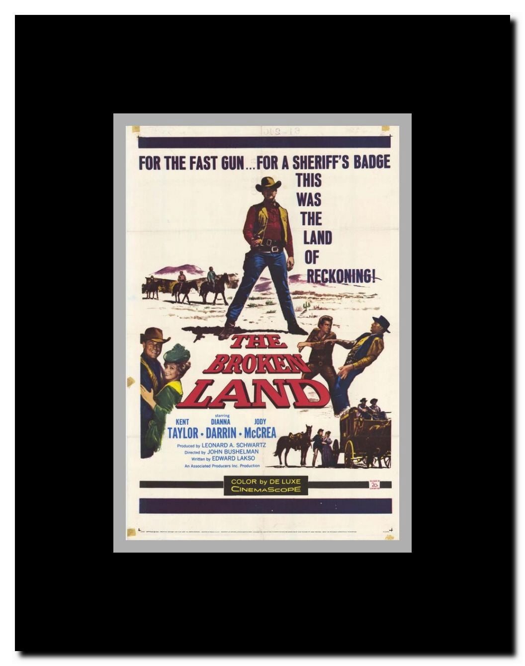 Broken Land Framed Movie Poster