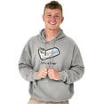 thumbnail image 1 of Broken Leg Foot Get Well Soon Novelty Unisex Plus Fleece Graphic Hoodie Brisco Brands 3X, 1 of 5