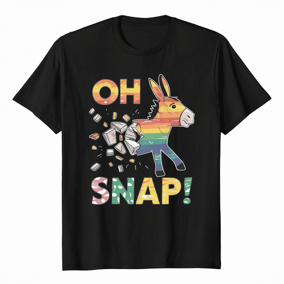 Broken Pinata Oh Snap! Funny Cinco De Mayo Mexican T-Shirt
