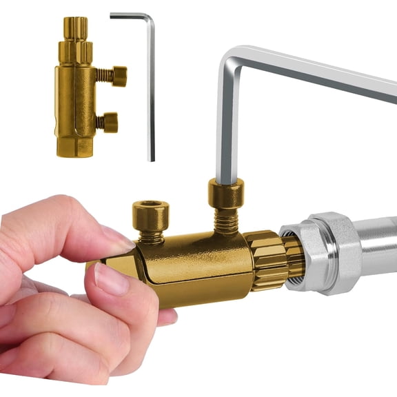 Broken Pipe Extractor Tool - Broken Faucet Removal Tool for 1/2", 3/4", 1" Pipes | Removes Rusted/Damaged Faucet Bolts & Pipe Threads