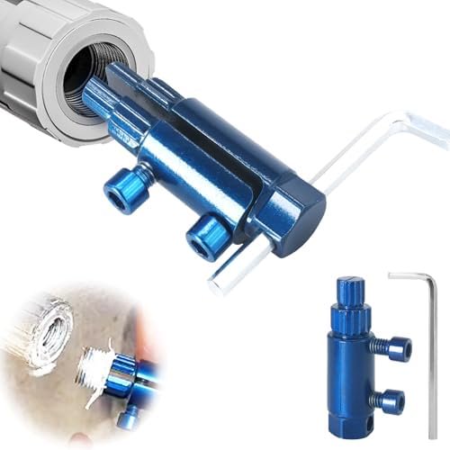 Broken Pipe Extractor Tool - Heavy-Duty Faucet Removal & Internal Pipe Wrench for 1/2" 3/4" 1" Pipes | Removes Rusted/Damaged Faucet Bolts, Pipe Threads, PVC/CPVC/PEX Pipes & Valves