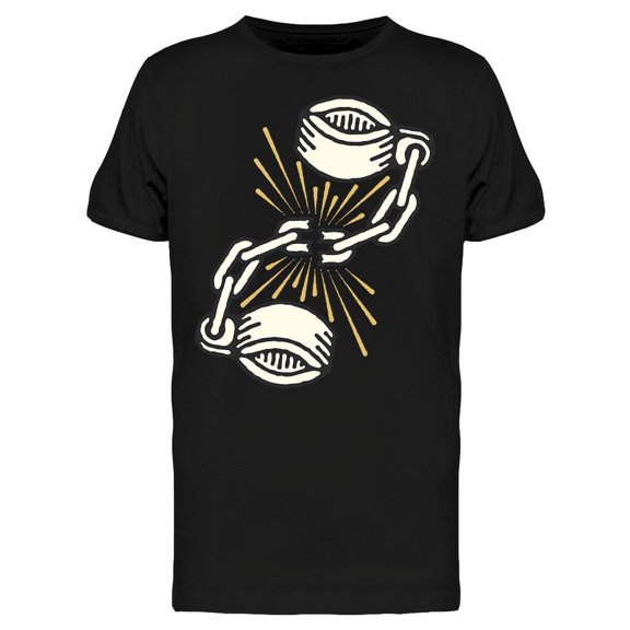 Broken Shackles With Rays T-Shirt Men -Image by Shutterstock, Male x-Large